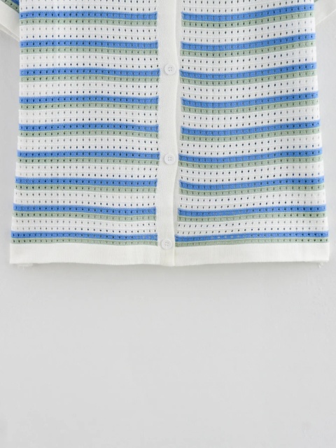 OEM Kids' Colorful Striped Button-Up Shirt – Comfortable Cotton Shirt for Wholesale & Custom Manufacturing