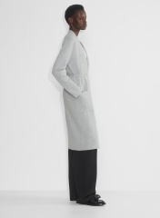OEM ODM Factory Direct Grey Long Knit Belted Cardigan – Stylish, Comfortable Cardigan for Wholesale & Custom Manufacturing