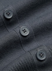 Custom Grey Ribbed Cardigan and Black Mini Skirt Set | Wholesale & Bulk Orders | OEM/ODM Services | Manufacturer by Jubaodi