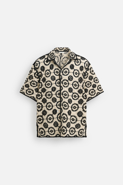 ODM Men’s Casual Printed Short Sleeve Shirt – Customizable Men’s Shirt for Wholesale Retailers