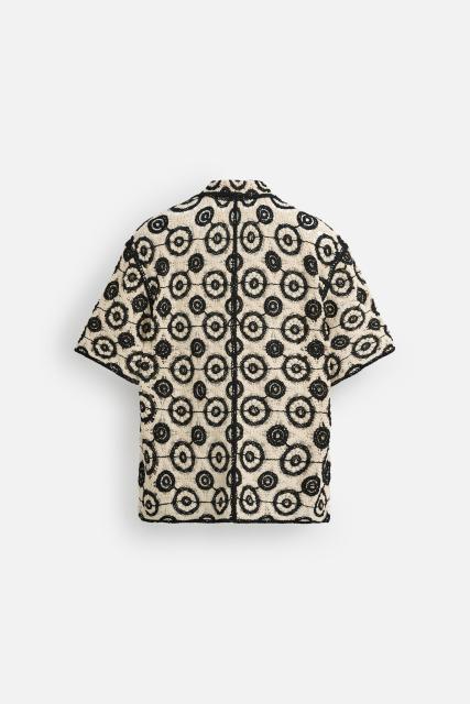 ODM Men’s Casual Printed Short Sleeve Shirt – Customizable Men’s Shirt for Wholesale Retailers