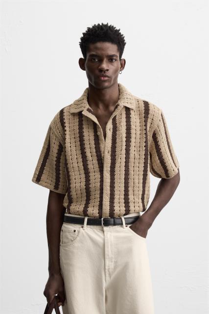 ODM Men’s Casual Printed Short Sleeve Shirt – Customizable Men’s Shirt for Wholesale Retailers