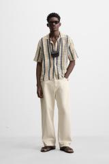 ODM Men’s Casual Printed Short Sleeve Shirt – Customizable Men’s Shirt for Wholesale Retailers