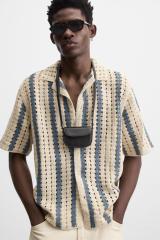 ODM Men’s Casual Printed Short Sleeve Shirt – Customizable Men’s Shirt for Wholesale Retailers