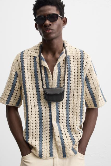 ODM Men’s Casual Printed Short Sleeve Shirt – Customizable Men’s Shirt for Wholesale Retailers