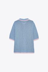 ODM Women's Striped Knit Cardigan and Drawstring Shorts Set – Customizable Lounge Set for Retailers