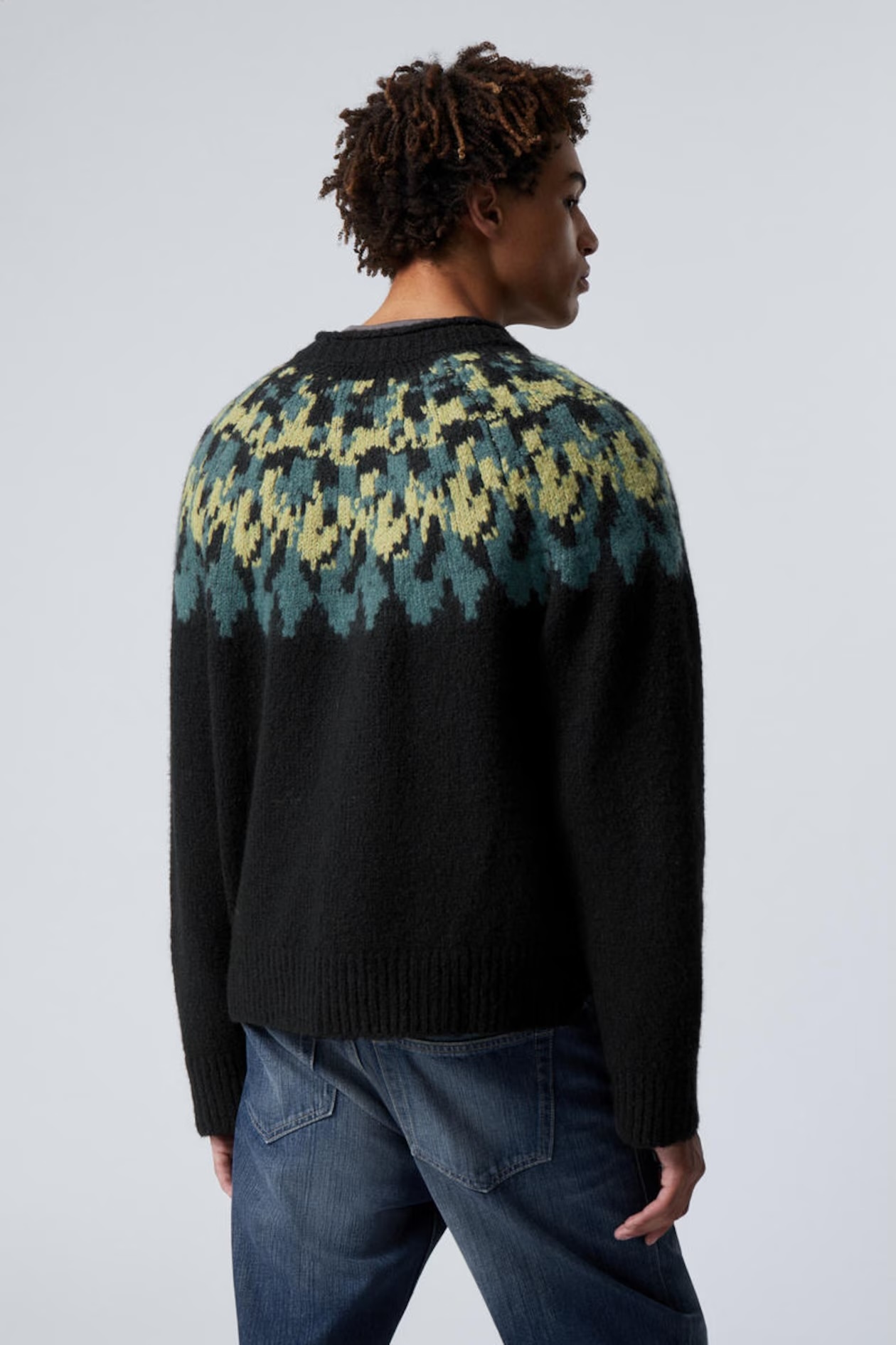 OEM Men’s Colorful Fair Isle Knit Sweater – Wholesale Customizable Sweater for Retailers