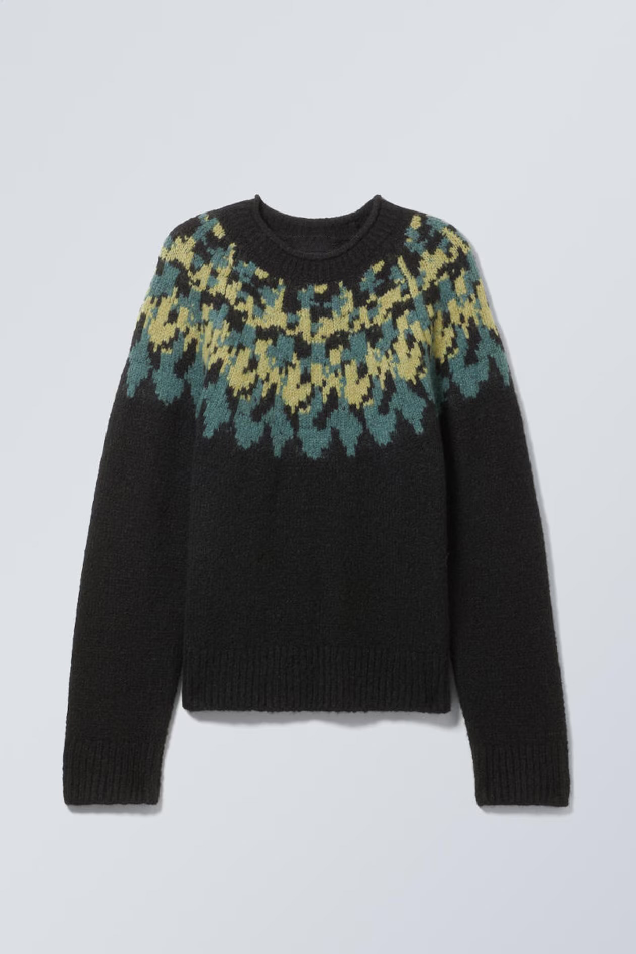 OEM Men’s Colorful Fair Isle Knit Sweater – Wholesale Customizable Sweater for Retailers