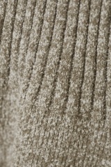 Tailor-Made Women’s Ribbed Knit Zip-Up Sweater with Bell Sleeves – Wholesale Customizable Sweater for Retailers