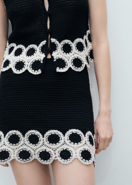 ODM Crochet Circle Trim Dress – Custom Made Women’s Dresses | Wholesale Manufacturer | Jubaodi