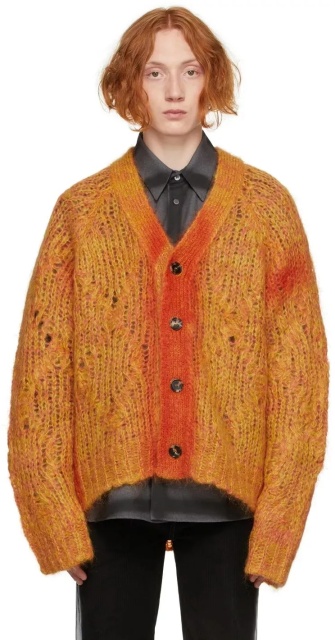 Personalized Ombre Knit Cardigan