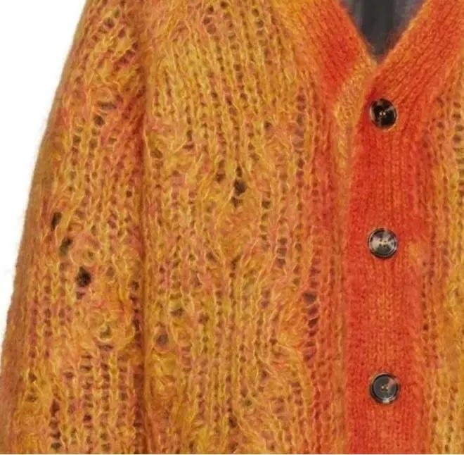Personalized Ombre Knit Cardigan