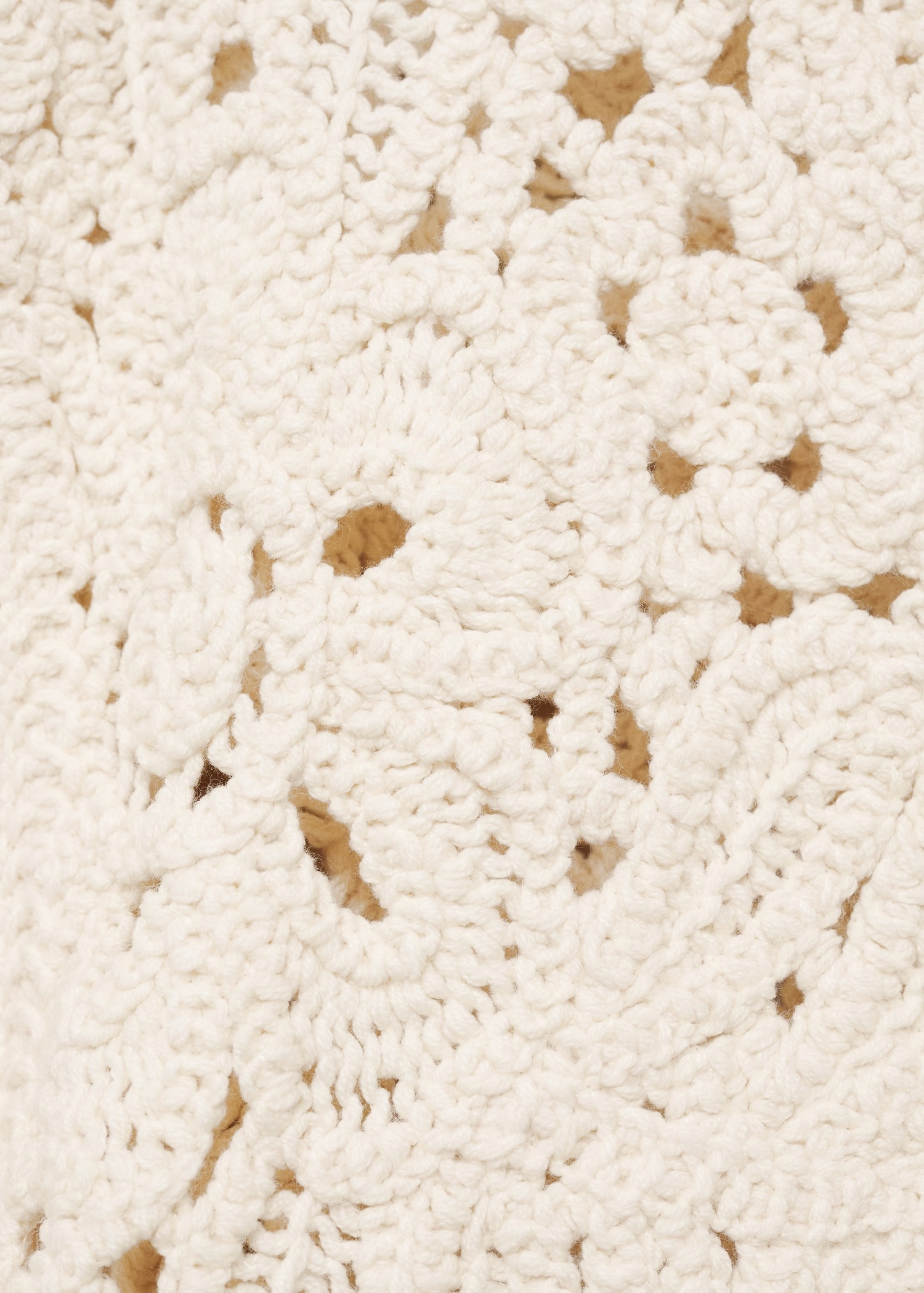 ODM Crocheted Lace Cardigan