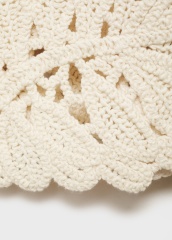 ODM Crocheted Lace Cardigan
