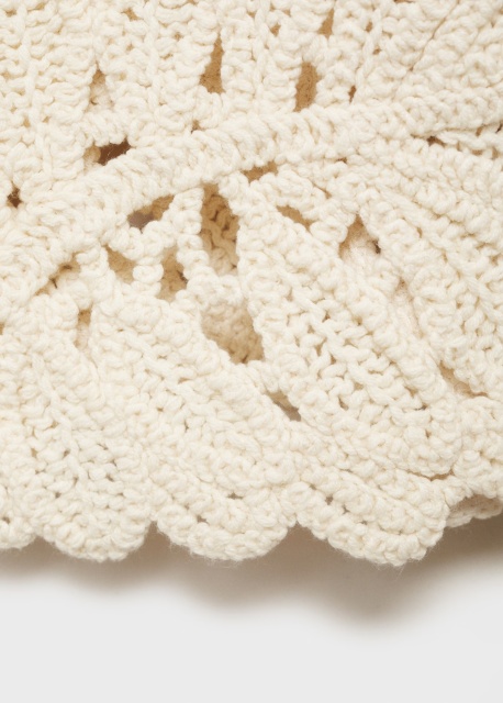 ODM Crocheted Lace Cardigan