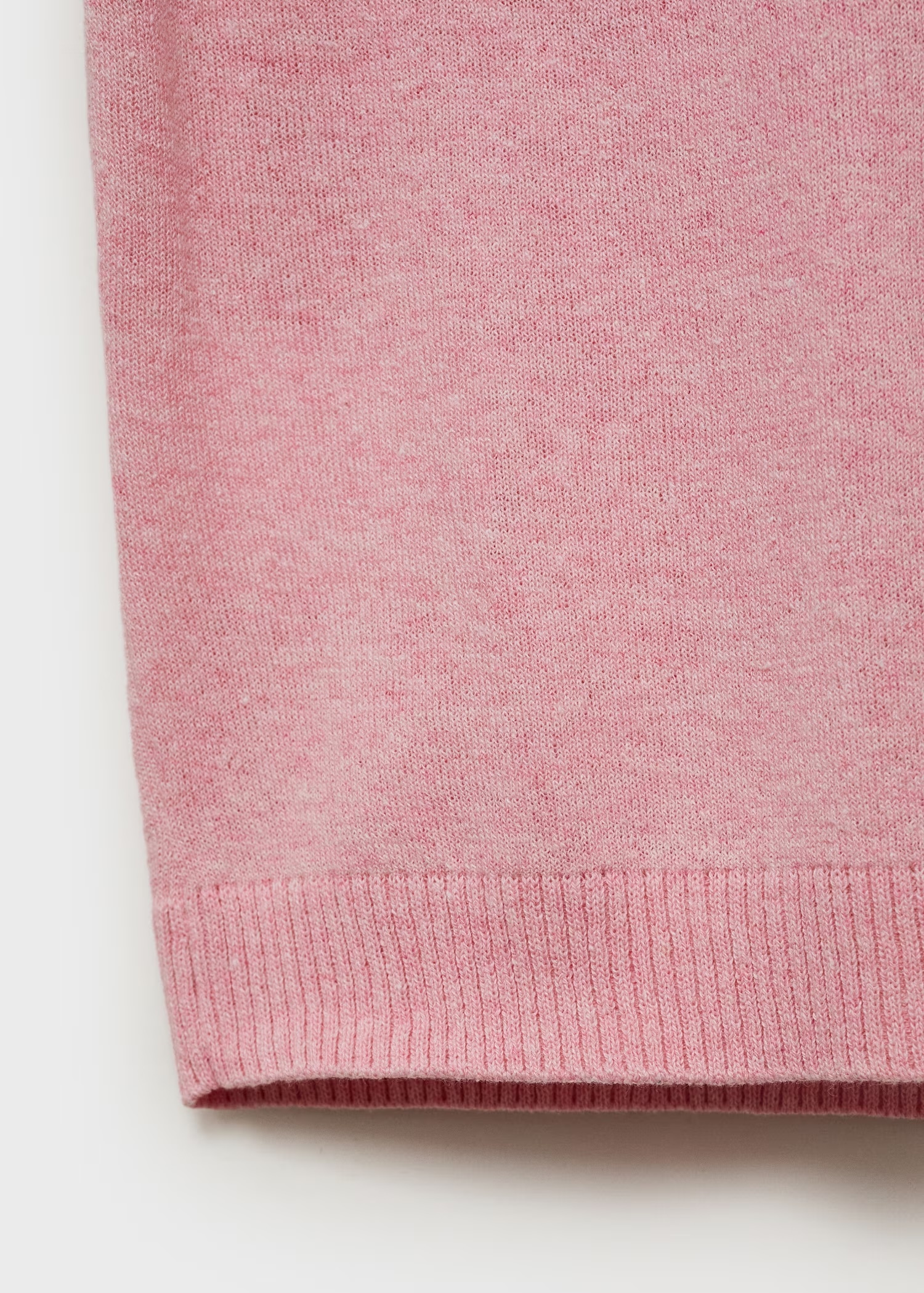 ODM Pink Polo Knit Top