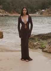 ODM Crochet Beach Maxi Dress