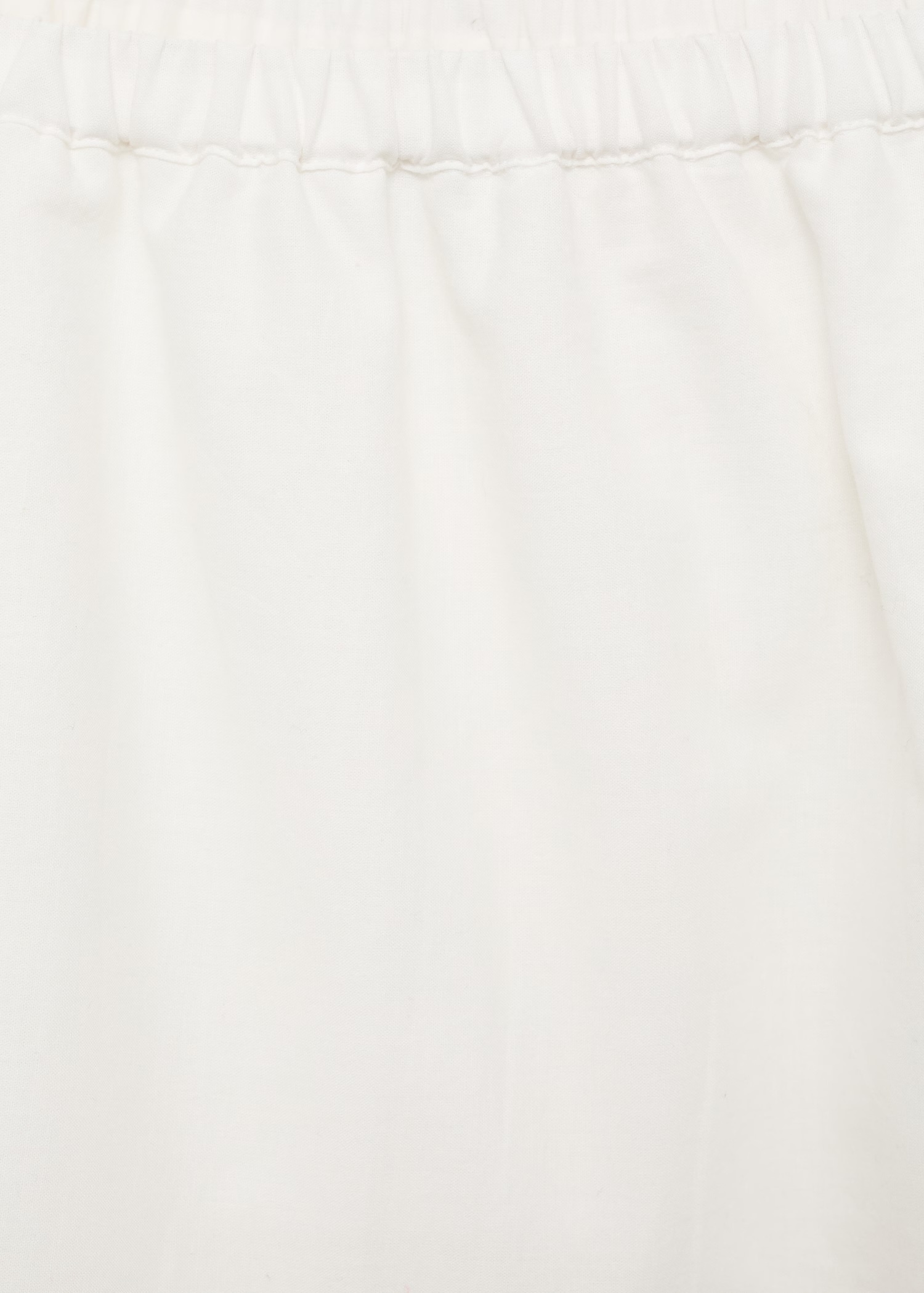 ODM White Tiered Crochet Dress 