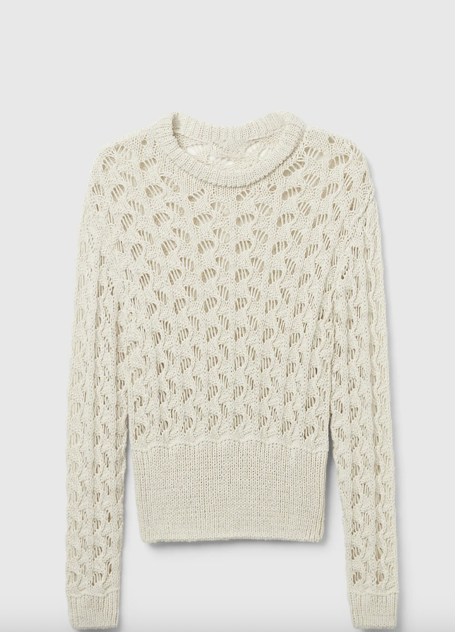 Made-to-order Textured Knit Sweater