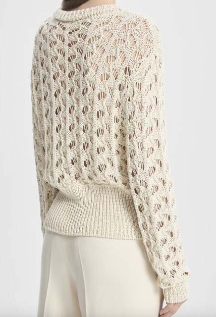 Made-to-order Textured Knit Sweater