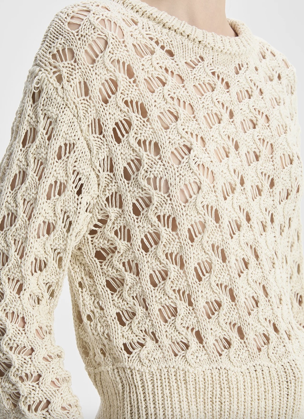 Made-to-order Textured Knit Sweater
