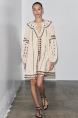 OEM ODM Bohemian Embroidered Linen Dress