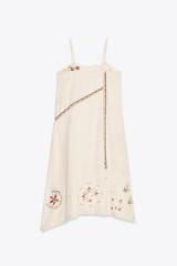 Wholesale Embroidered Bohemian Linen Slip Dress