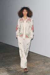 OEM Available Embroidered Bohemian Linen Shirt and Pants Set
