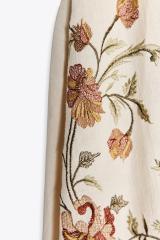 OEM ODM Bohemian Embroidered Mini Dress