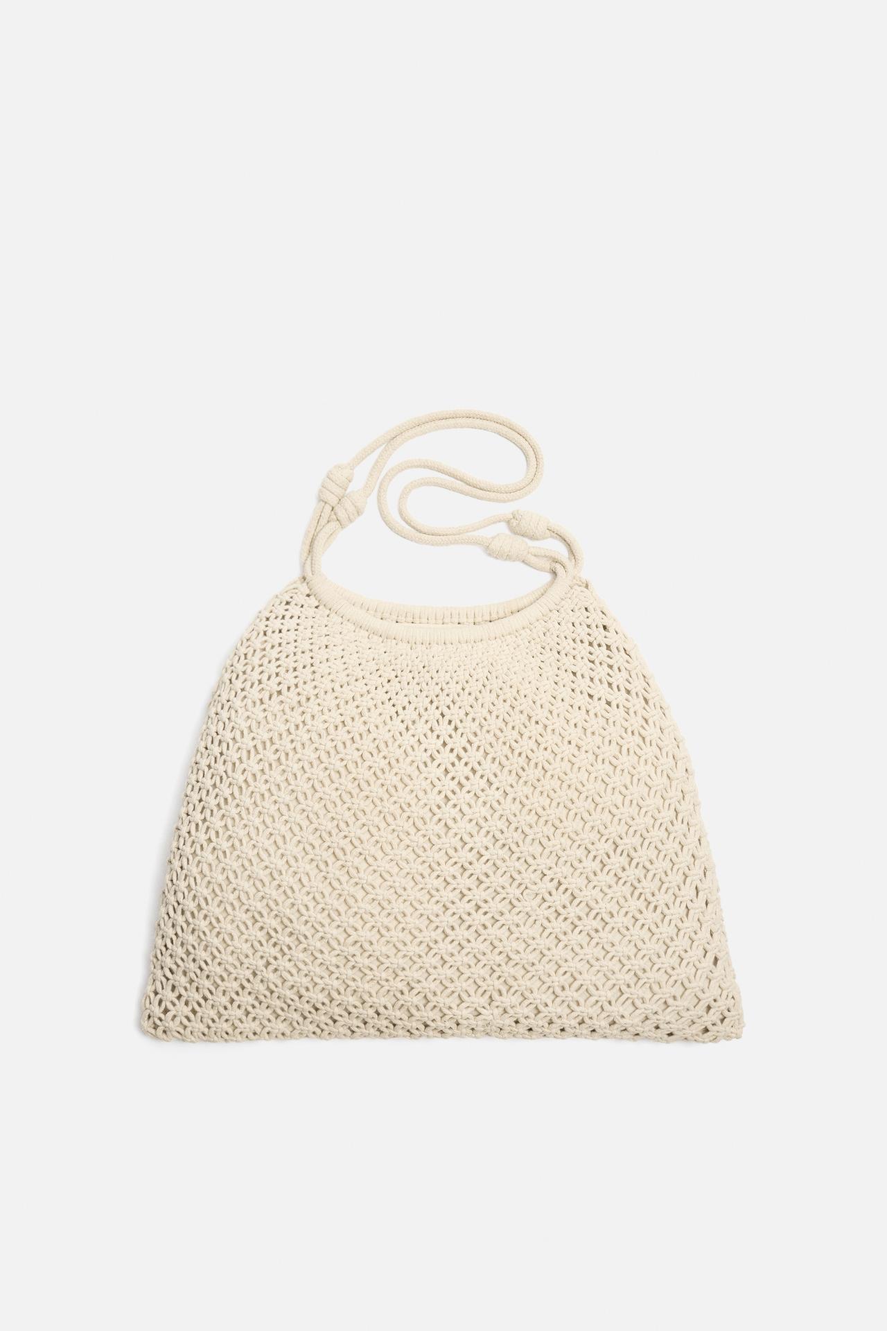 OEM ODM Woven Crochet Tote Bag