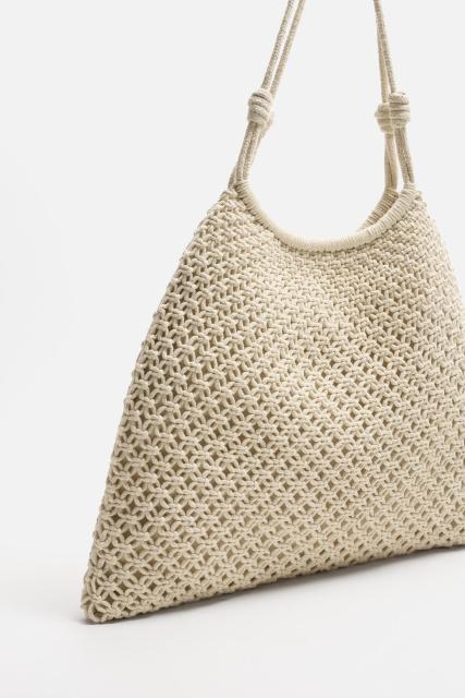 OEM ODM Woven Crochet Tote Bag