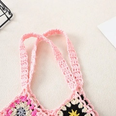 Handmade Crochet Granny Square Tote Bag
