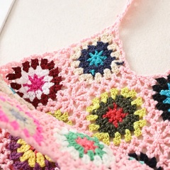 Handmade Crochet Granny Square Tote Bag