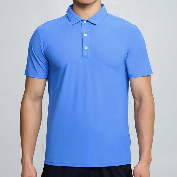 Custom Design  Men’s Classic Solid Performance Polo Shirt – Royal Blue