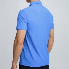 Custom Design  Men’s Classic Solid Performance Polo Shirt – Royal Blue