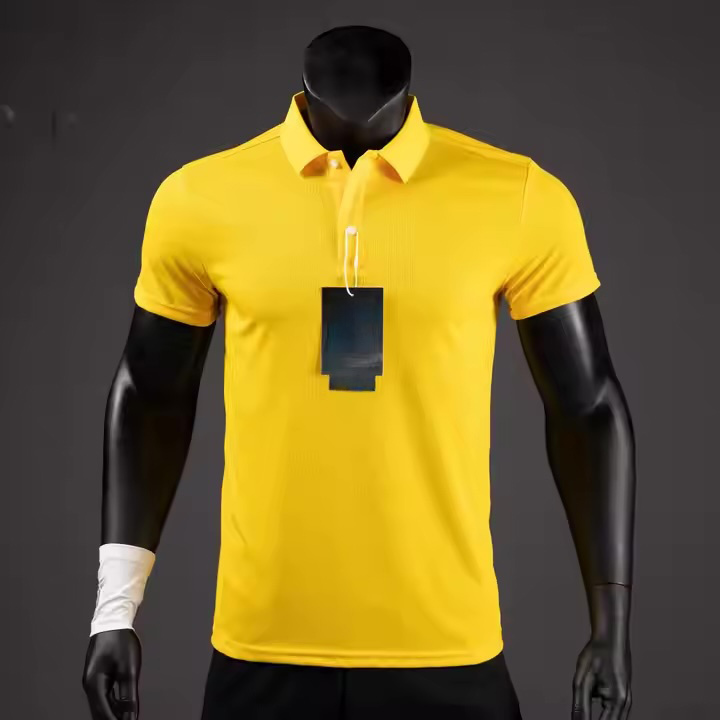Made-to-order  Men’s Textured Performance Polo Shirt – Steel Grey