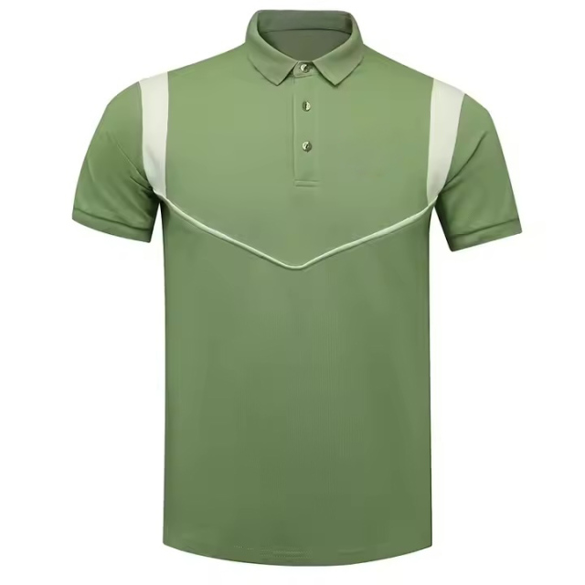 Factory Direct Men’s Sport-Panel Colorblock Polo Shirt – 5 Color Options