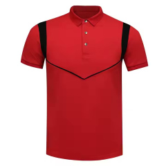 Factory Direct Men’s Sport-Panel Colorblock Polo Shirt – 5 Color Options