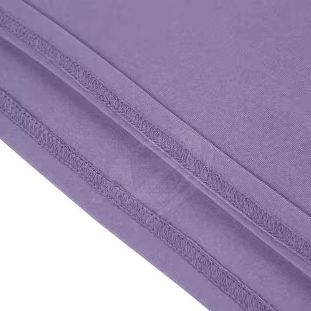 Custom Design  Men’s Lavender Tech Polo Shirt – Abstract Wave Line Print