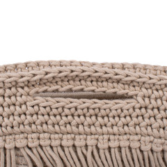 OEM ODM Boho Macramé Fringe Crop Top