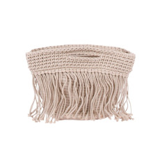 OEM ODM Boho Macramé Fringe Crop Top