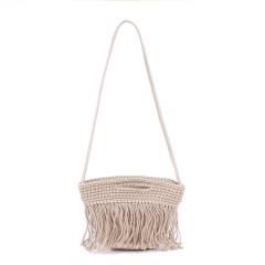 OEM ODM Boho Macramé Fringe Crop Top