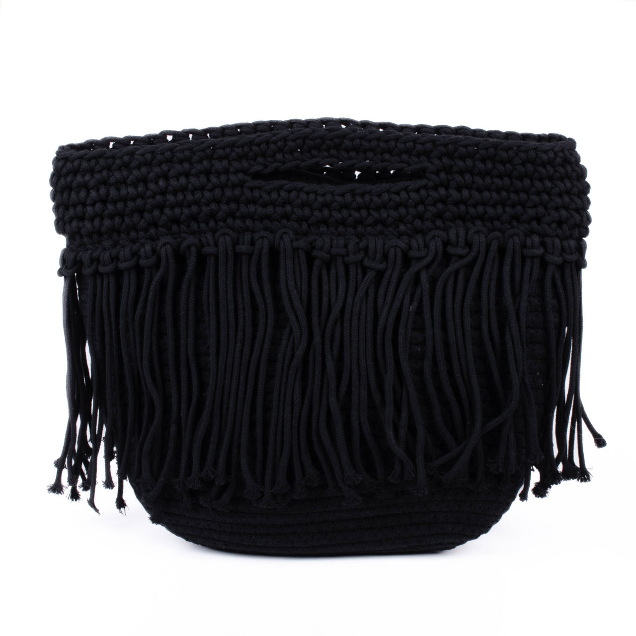OEM ODM Boho Macramé Fringe Crop Top