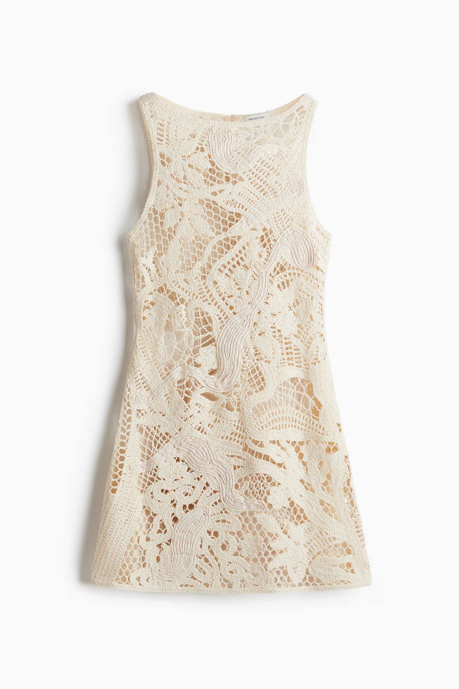 OEM ODM Women's Crochet Lace Mini Dress