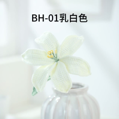 Handmade Crocheted Lily Flower Bouquet