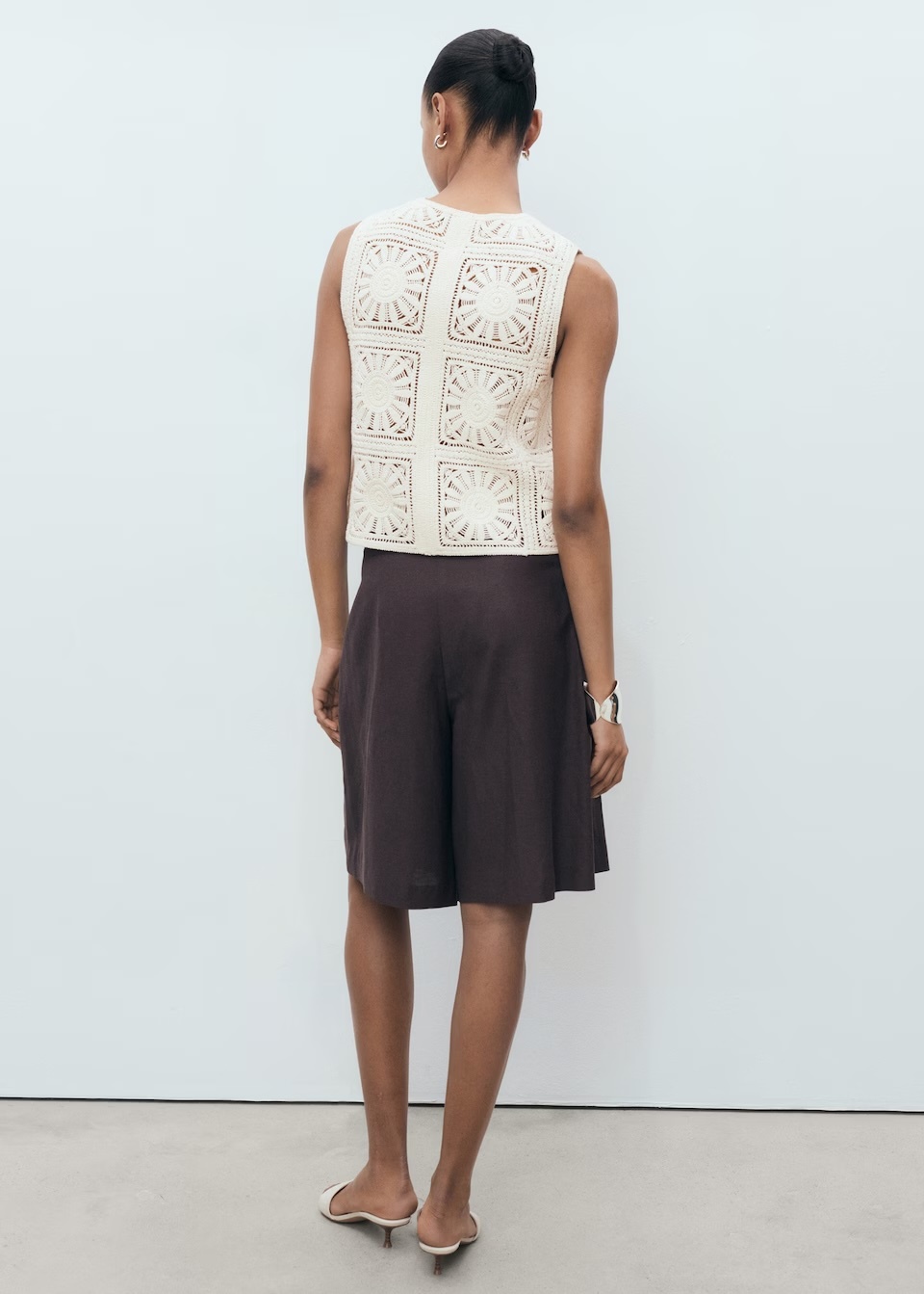 Customized  Crochet Sunflower Vest