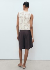 Customized  Crochet Sunflower Vest