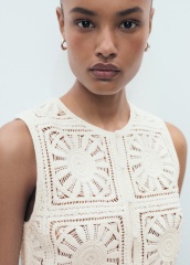 Customized  Crochet Sunflower Vest