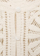 Customized  Crochet Sunflower Vest
