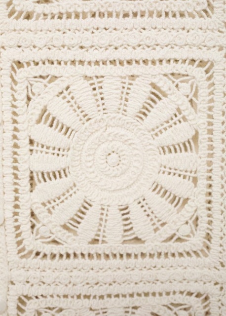 Customized  Crochet Sunflower Vest